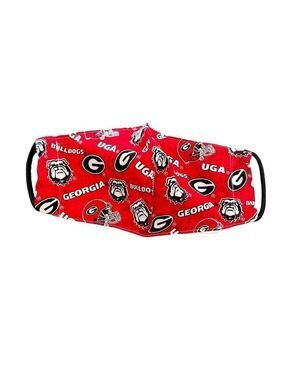 G Georgia university Bulldog Face cover Unisex